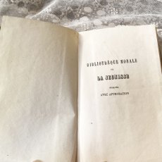 画像5: 鮮やかな水色にゴールドの箔押し　小さなフランス古書 (5)